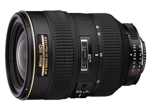 Nikon Ai AF-S ズームニッコール ED 28-70mm F2.8D (IF) ブラック(中古品)