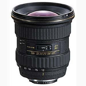 Tokina 超広角ズームレンズ AT-X 124 PRO DX 12-24mm F4 (IS) ASPHERICAL  (中古品)の通販は 14,756円