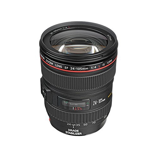 Canon 標準ズームレンズ EF24-105mm F4L IS USM フルサイズ対応(中古品