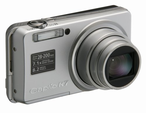 RICOH デジタルカメラ  Caplio (キャプリオ) R7 シルバー 800万画素 光学7.(中古品)の通販は