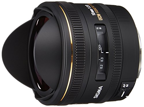 SIGMA 単焦点魚眼レンズ 10mm F2.8 EX DC FISHEYE HSM キヤノン用 対角線魚(中古品)の通販は 47,680円
