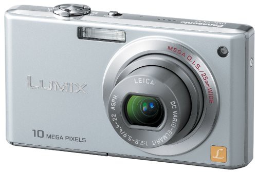 パナソニック デジタルカメラ LUMIX (ルミックス) FX37 プレシャスシルバー(中古品)