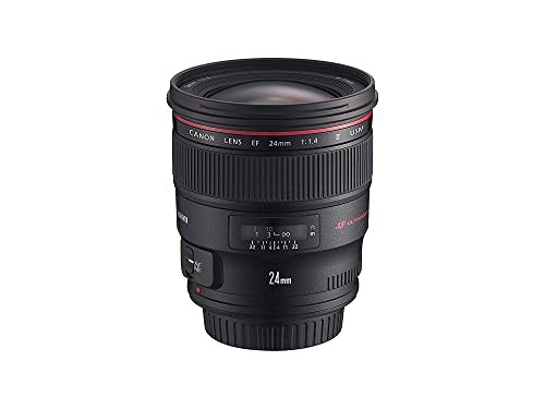 Canon 単焦点広角レンズ EF24mm F1.4L II USM フルサイズ対応(中古品)