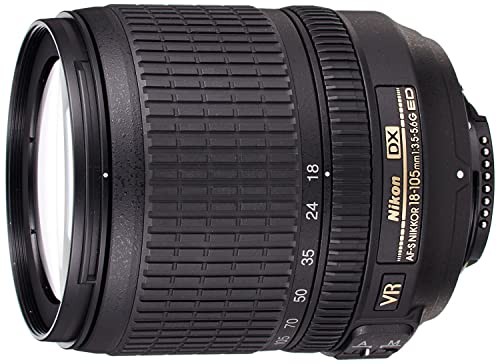 Nikon 標準ズームレンズ AF-S DX NIKKOR 18-105mm f/3.5-5.6G ED VR ニコン(中古品)の通販は