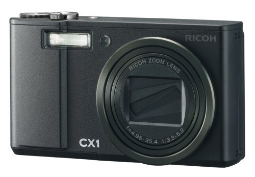 RICOH デジタルカメラ CX1 ブラック CX1BK(中古品)の通販は