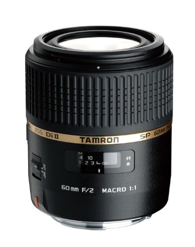 TAMRON 単焦点マクロレンズ SP AF60mm F2 DiII MACRO 1:1 ニコン用 APS-C専(中古品)