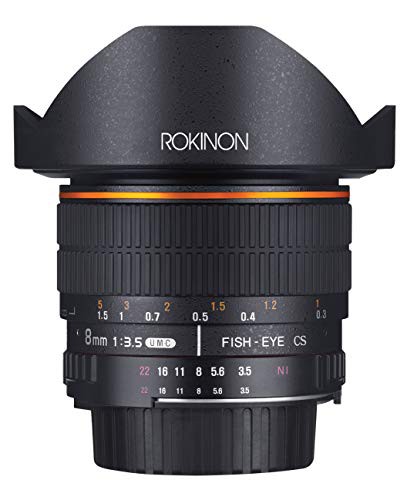 Rokinon FE75MFT-S 7.5mm F3.5 UMC Fisheye Lens for Micro Four Thirds (O(中古品)