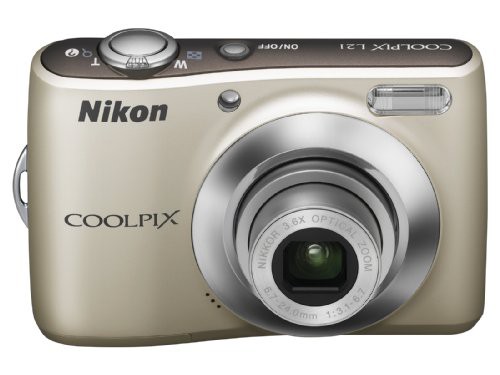 Nikon デジタルカメラ COOLPIX (クールピクス) L21 シルバー(中古品)