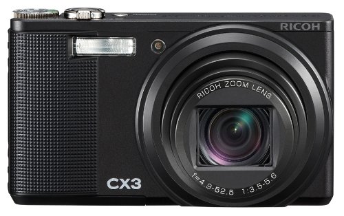 【美品】RICOH CX3 ブラック コンパクトデジタルカメラ Amazon | RICOH デジタルカメラ CX3 ブラック CX3BK