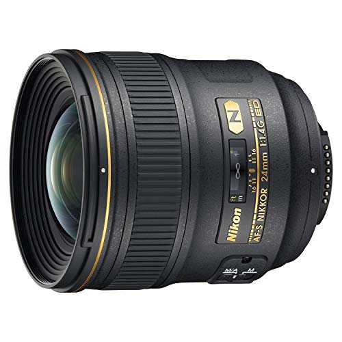 Nikon 単焦点レンズ AF-S NIKKOR 24mm f/1.4G ED フルサイズ対応 ニコンFマ(中古品)