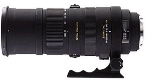 SIGMA 超望遠ズームレンズ APO 150-500mm F5-6.3 DG OS HSM ソニー用 フル (中古品)