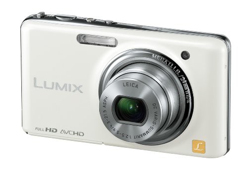 パナソニック デジタルカメラ LUMIX FX77 リリーホワイト DMC-FX77-W(品)のサムネイル