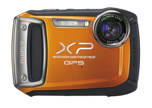 FUJIFILM デジタルカメラ FinePix XP150 防水 オレンジ F FX-XP150OR(中古品)