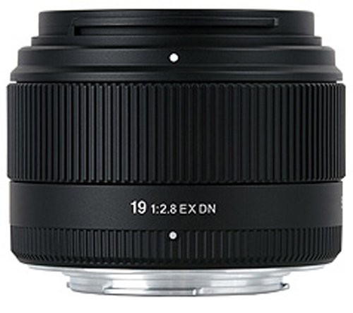 シグマ 19mm F2.8 EX DN ソニーEマウント用 デジタル専用 単焦点 広角 19mm(中古品)