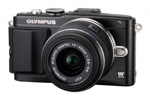 OLYMPUS ミラーレス一眼 PEN mini E-PM2 ボディ ブラック E-PM2