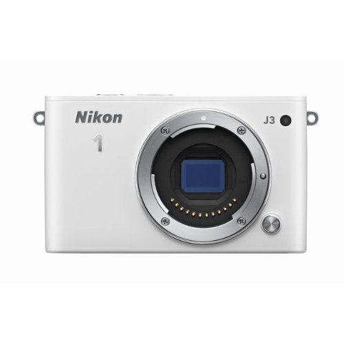 Nikon 1 ミラーレスカメラ J3 セットホワイト レンズ付き