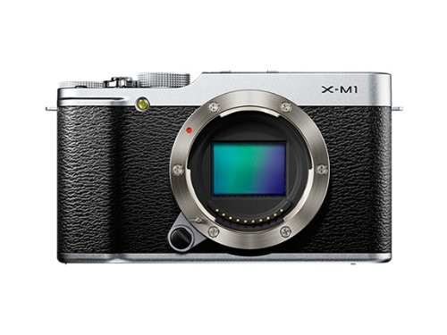 FUJIFILM ミラーレス一眼カメラ X-M1 ボディ 1630万画素APS-C シルバー F FX-X-M1S(中古品)