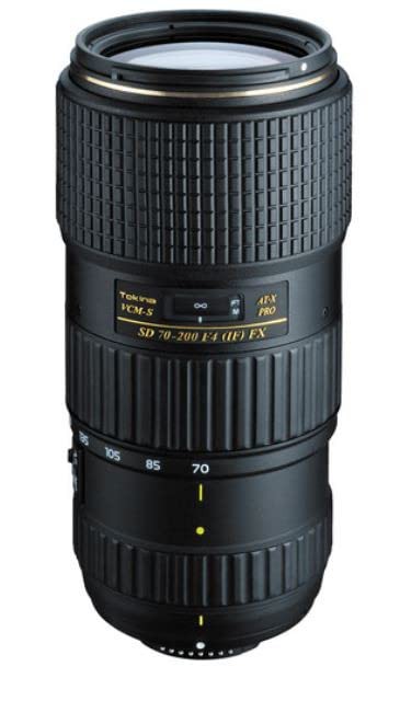 Tokina 望遠ズームレンズ AT-X 70-200mm F4 PRO FX VCM-S ニコン用 フルサ (中古品)