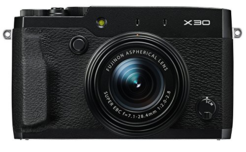 FUJIFILM プレミアムコンパクトデジタルカメラ X30 ブラック FX-X30B(中古品)