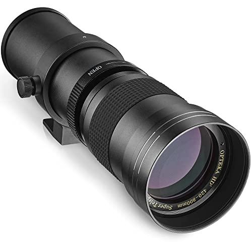 【中古品】アプテカ (Opteka) 420-800mm f/8.3 HD望遠ズームレンズ for Sony Alpha E-(中古品) アプテカ (Opteka) 420-800mm f/8.3 HD望遠ズームレンズ for Sony