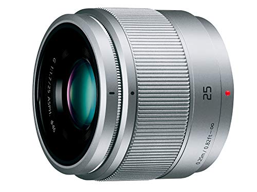 パナソニック 単焦点レンズ マイクロフォーサーズ用 ルミックス G 25mm/ F1(中古品)の通販は