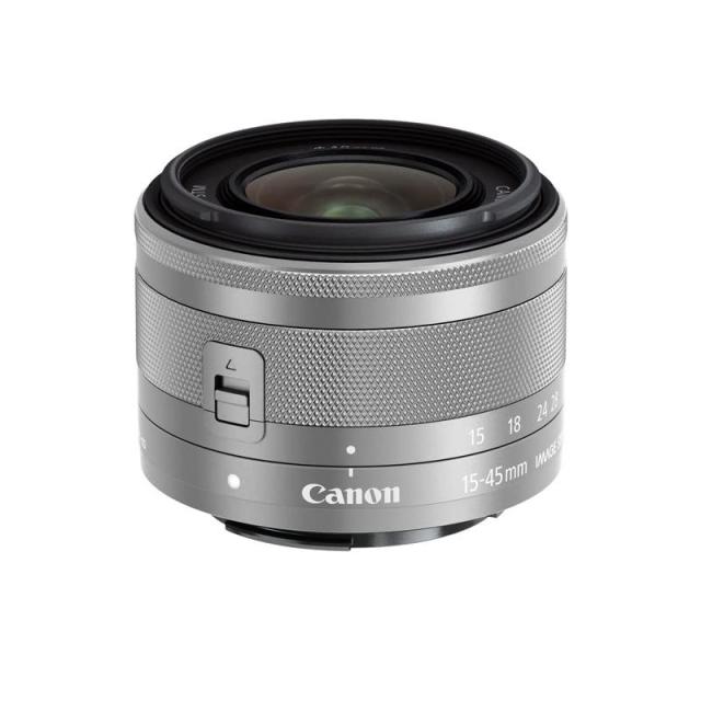 【新品未使用】Canon 標準ズームレンズ EF-M15-45mm Canon 標準ズームレンズ EF-M15-45mm F3.5-6.3IS STM(シルバー