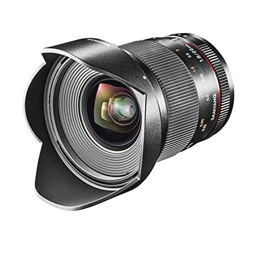 SAMYANG 単焦点レンズ 20mm F1.8 ED AS UMC キヤノン EOS EF用 フルサイズ (中古品)