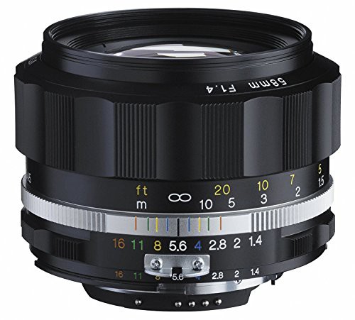 VoightLander フォクトレンダー 単焦点レンズ NOKTON 58mm F1.4 SLIIS Ai-S(中古品)