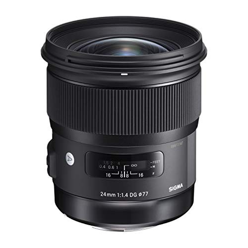 SIGMA 単焦点広角レンズ 24mm F1.4 DG HSM | Art A015 SONY-Eマウント用 ミ(中古品)