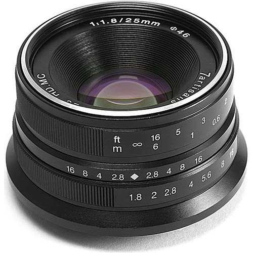 7artisans 光電25mm f/1.8レンズ Sony Eマウント用 - ブラック(中古品)