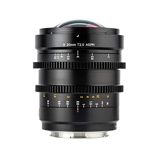 VILTROX S20mm T2.0 L パナソニックLマウント用 シネマレンズ 映画撮影用プ(中古品)