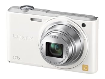 パナソニック デジタルカメラ ルミックス SZ3 光学10倍 ホワイト DMC-SZ3-W(中古品)の通販は