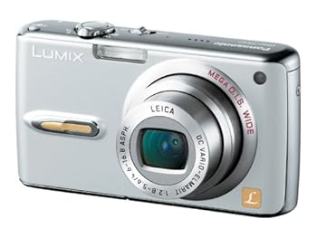 パナソニック デジタルカメラ LUMIX FX07 シルキーシルバー DMC-FX07-S(中古品)