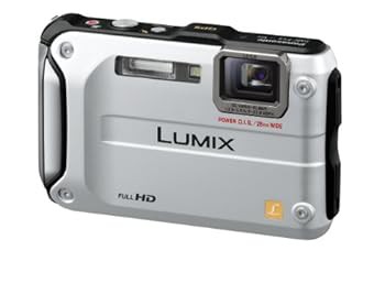 パナソニック デジタルカメラ LUMIX FT3 プレシャスシルバー DMC-FT3-S(中古品)