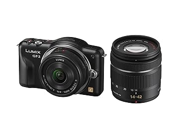 パナソニック ミラーレス一眼カメラ LUMIX GF3 ダブルレンズ