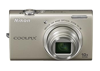 Nikon デジタルカメラ COOLPIX (クールピクス) S6200 プラチナシルバー S6200SL(中古品)の通販は