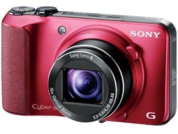 ジャンク】SONY サイバーショット 赤 レッド DSC-HX10V SONY Cyber