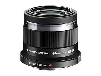 OM SYSTEM/オリンパス OLYMPUS 単焦点レンズ M.ZUIKO DIGITAL 45mm F1.8 ブラック(中古:未使用・未開封)の通販は