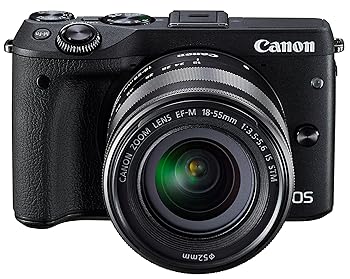 Canon EOS M3 ミラーレス一眼 カメラ 標準望遠レンズセット