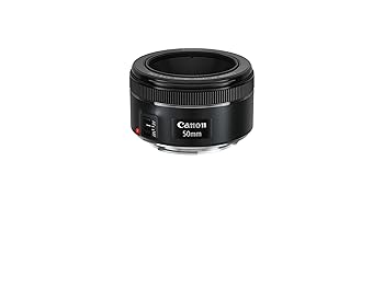Canon 単焦点レンズ EF50mm F1.8 STM フルサイズ対応 EF5018STM(中古品)