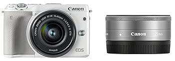 EOS M3 ホワイト ダブルレンズキット