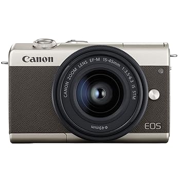 Canon EOS M200 ミラーレスカメラ レンズ付き 限定カラー ゴールド
