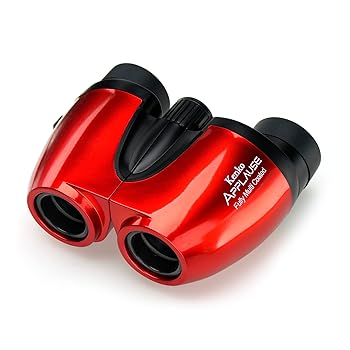 Kenko コンパクト双眼鏡 APPLAUSE-M 5×20 レッド フルマルチコート高透過多層膜 Bak4プリズム 軽量&コンパクト (中古:非常に良い)