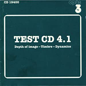 TEST CD 4.1 Depth of image - Timbre - Dynamics （Extended Test Record 4） [CD](中古品)