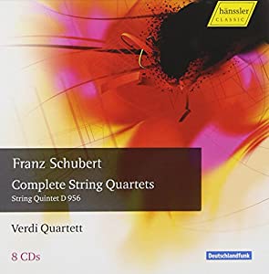 シューベルト:弦楽四重奏曲全集 / ヴェルディ四重奏団 (Schubert : Complete String Quartets / Ver(中古品)の通販は 9,478円