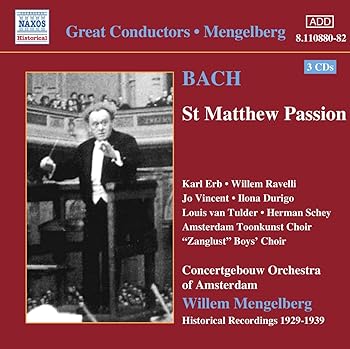 St Matthew Passion Johann Sebastian Bach [CD](中古:未使用・未開封)