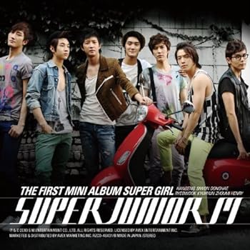 THE FIRST MINI ALBUM 『SUPER GIRL』(DVD付) [CD] スーパージュニア-M(中古:未使用・未開封)