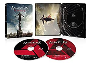 アサシン クリード 3D & 2D ブルーレイセット スチールブック仕様 [Blu-ray](中古品)