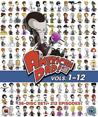 American Dad season 1-12 [DVD-PAL](Import)(中古品)の通販は