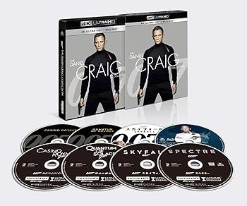 007/ダニエル・クレイグ 4K ULTRA HD BOX (8枚組) [4K ULTRA HD + Blu-ray] ダニエル (中古品)